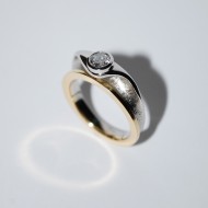 Platinum 18ct Gold Diamond Engagement Ring
